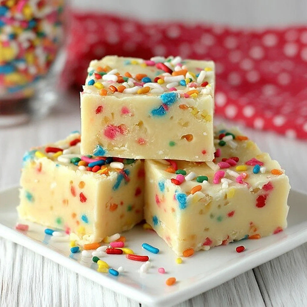 Cake Batter Fudge