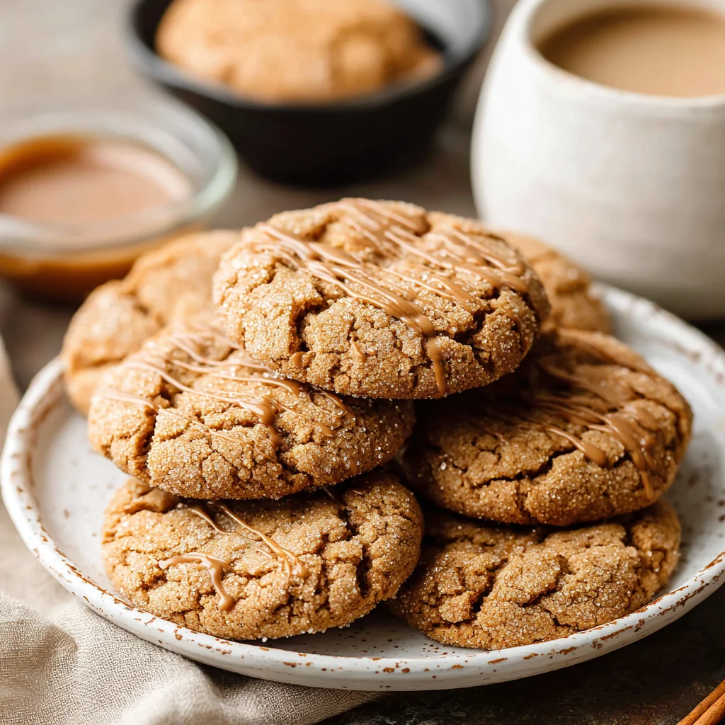 Chewy Maple Brown Sugar Cookies