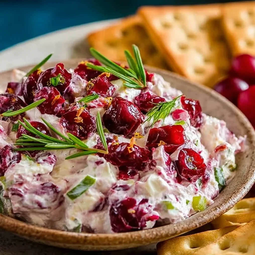 Cranberry Jalapeño Cream Cheese Dip: A Festive Flavor Fusion