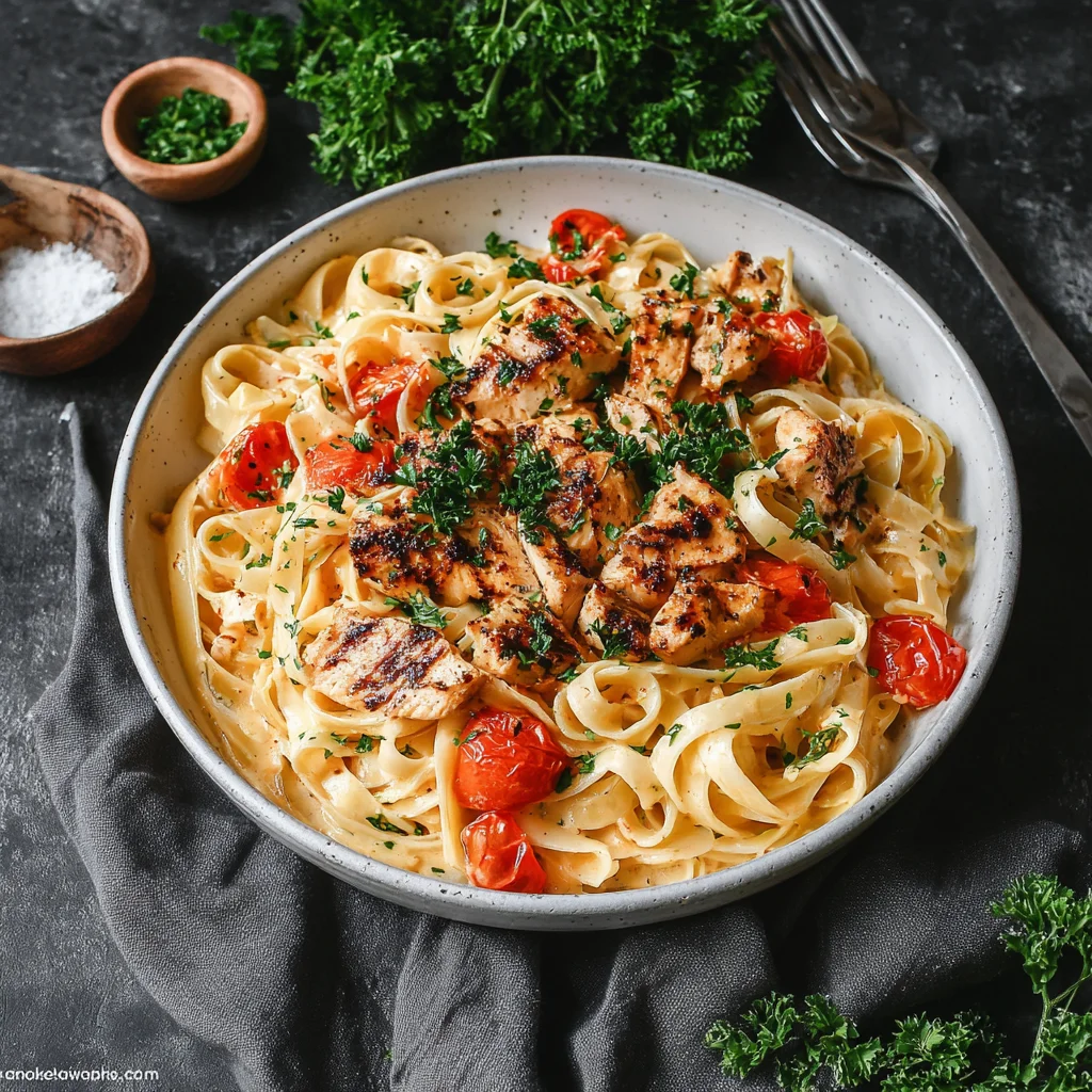 Creamy Cajun Chicken Pasta