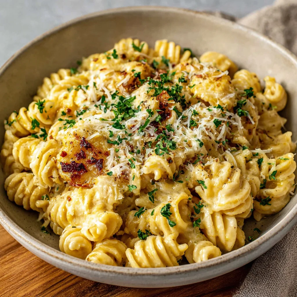 Creamy Garlic Parmesan Pasta