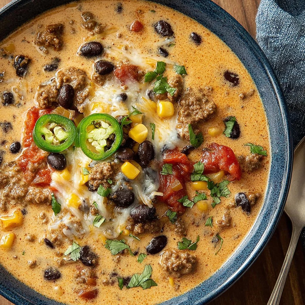 Creamy Taco Soup: A Comfort Food Classic Reimagined
