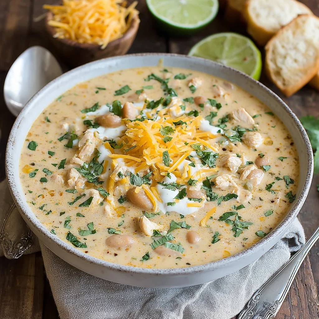 Creamy White Chicken Chili