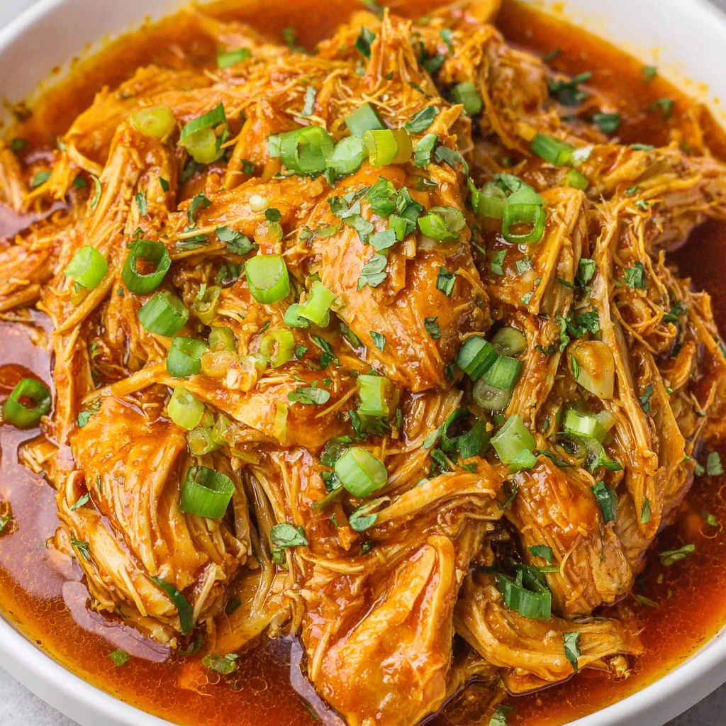 Crockpot Bourbon Chicken
