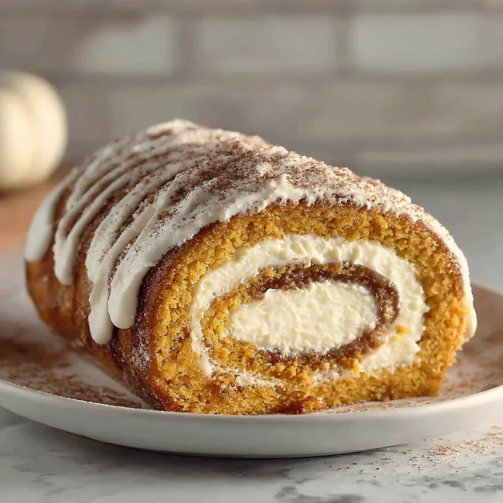 Fall Pumpkin Spice Roll Cake: A Delicious Autumn Delight