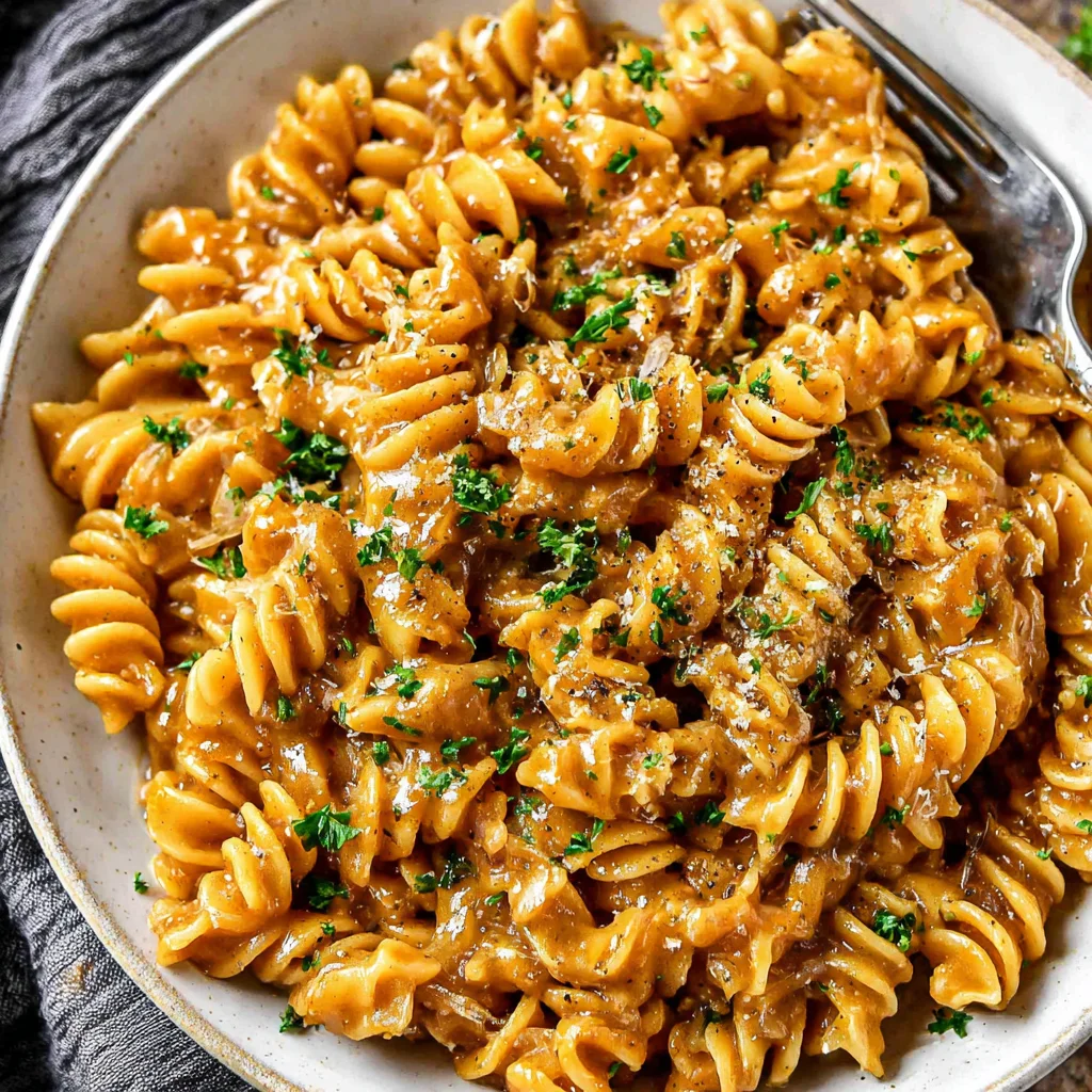 French Onion Pasta: A Rich and Flavorful Comfort Food