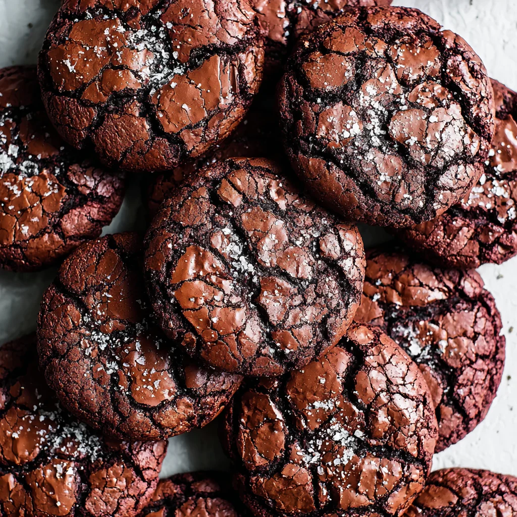 Fudgy Chocolate Brownie Cookies