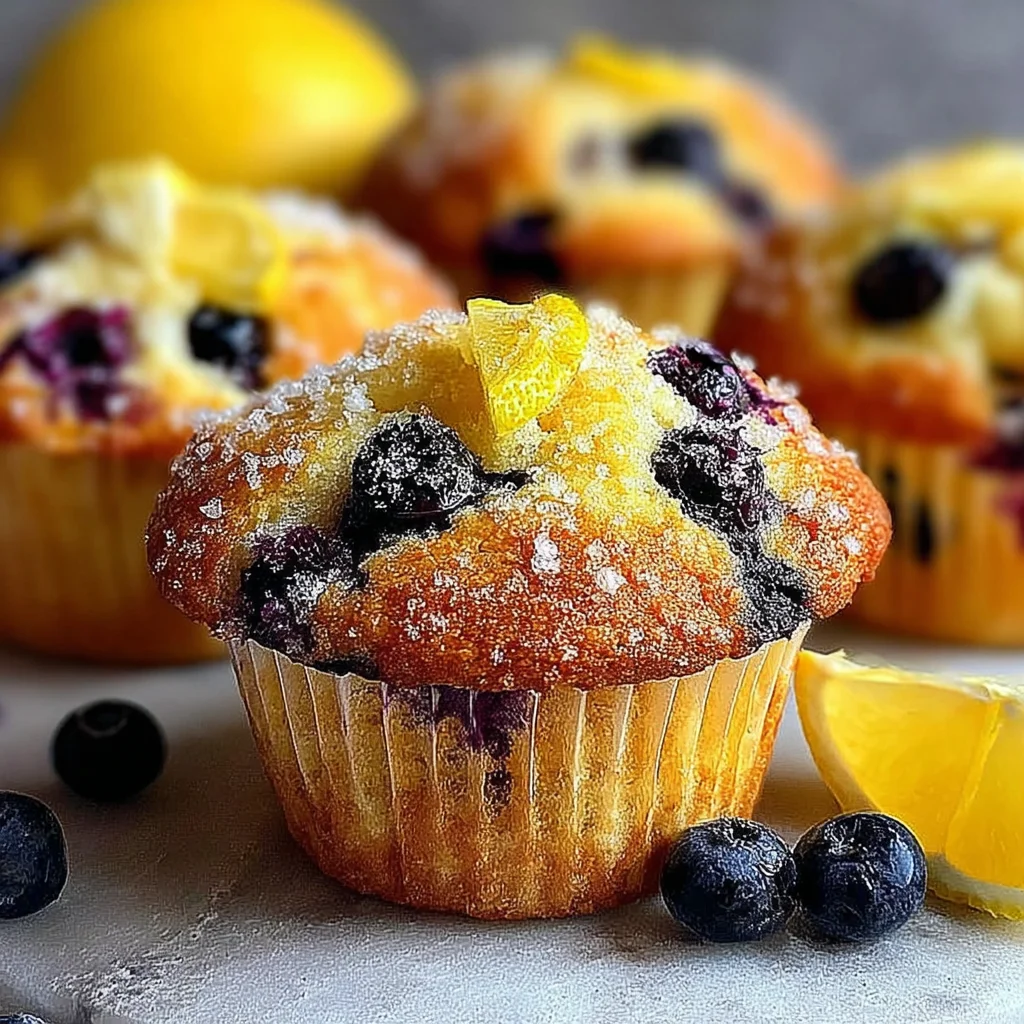 Lemon Blueberry Muffins Flavorful: A Recipe for Zesty Delight