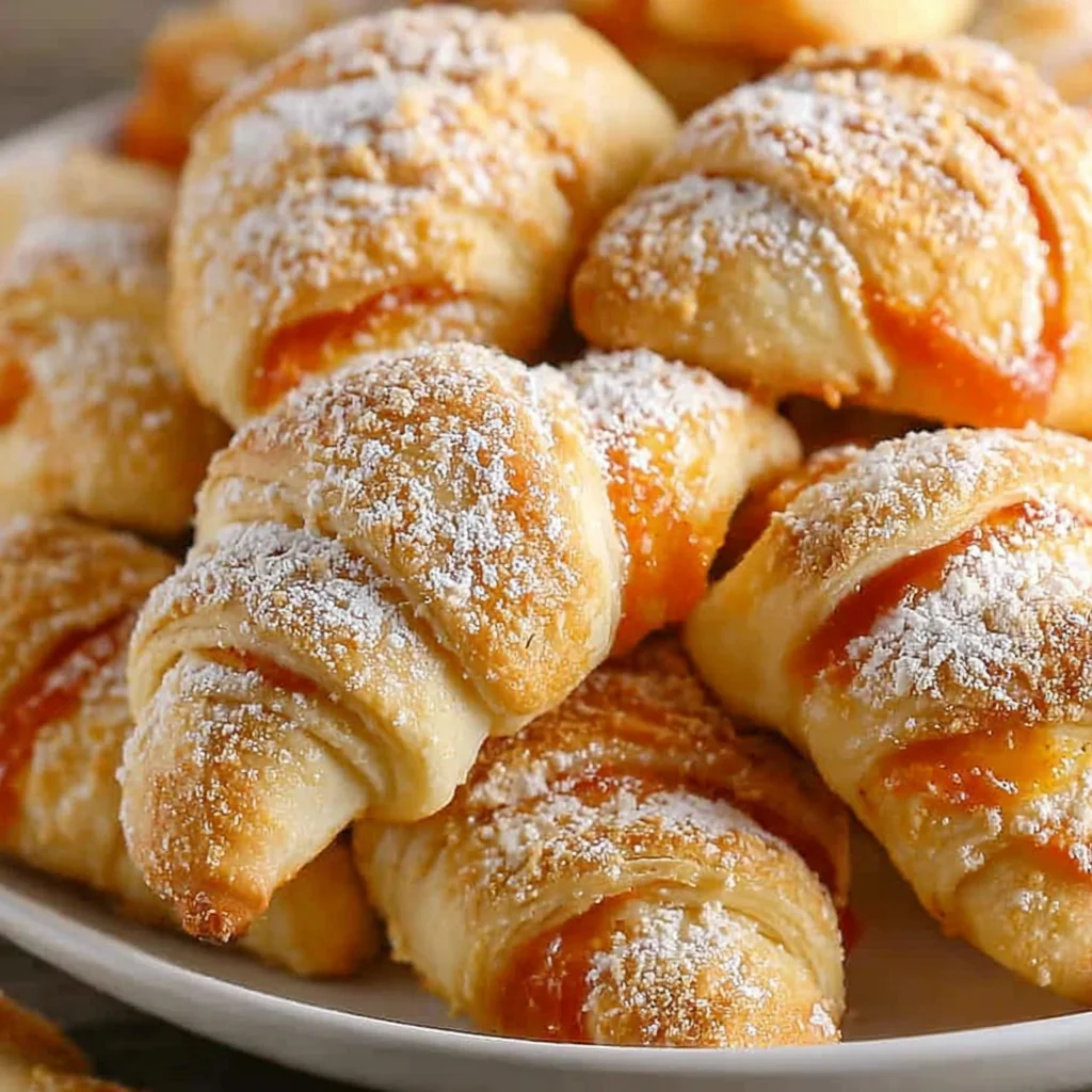 Mini Pumpkin Pie Crescent Rolls