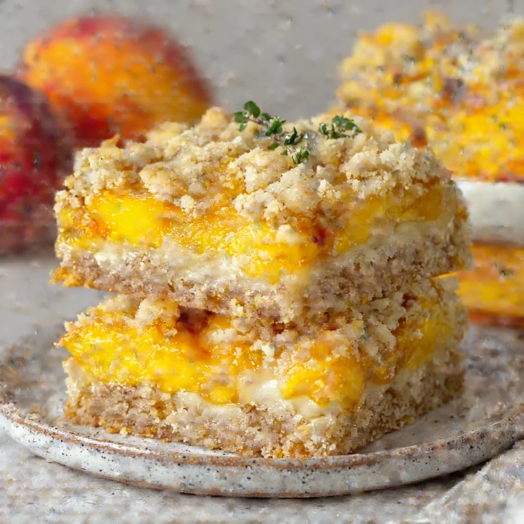 Peach Bars: A Summertime Delight