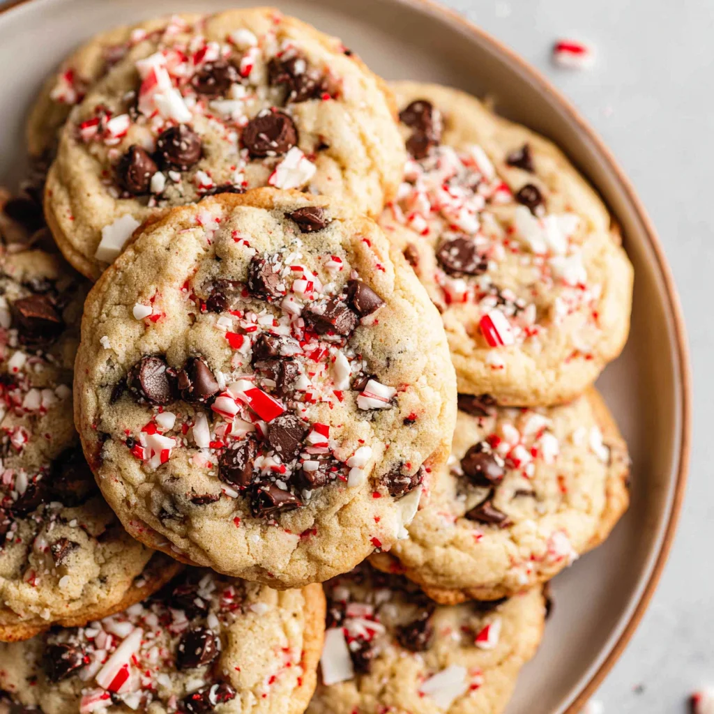 Peppermint Chocolate Chip Cookies: A Festive Holiday Treat