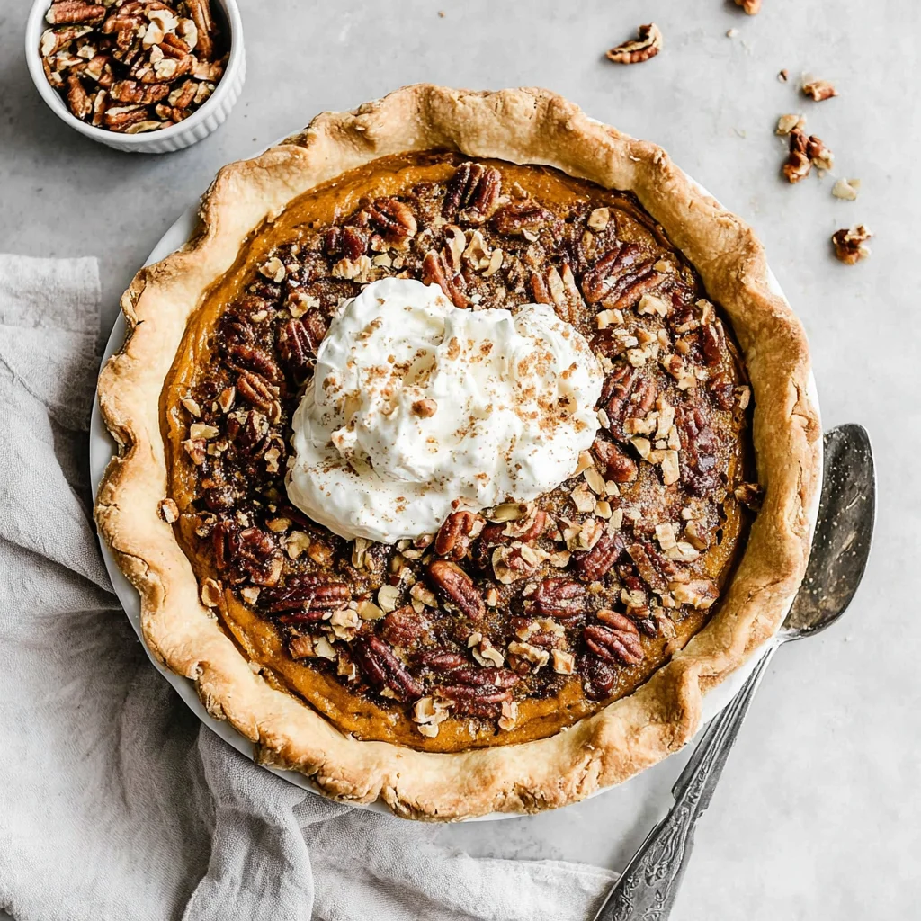 Praline Pumpkin Pie