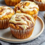 Pumpkin Cream Cheese Muffins