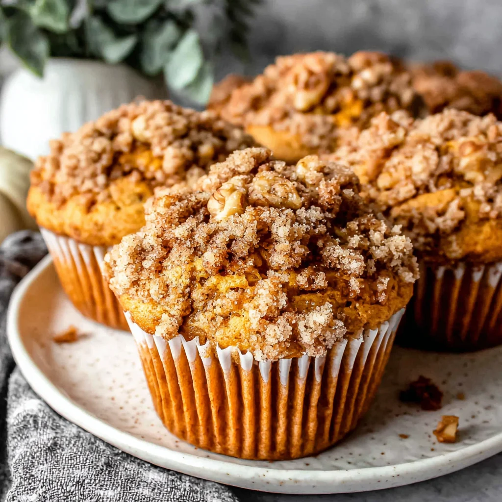 Pumpkin Crumb Muffins: A Fall Baking Delight