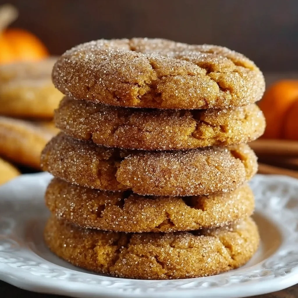 Pumpkin Spice Sugar Cookies
