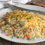 cheesy chicken and rice recipe