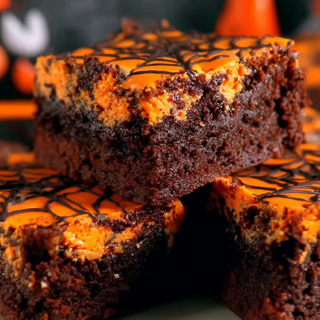 halloween brownies