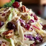 Apple Cranberry Coleslaw Recipe