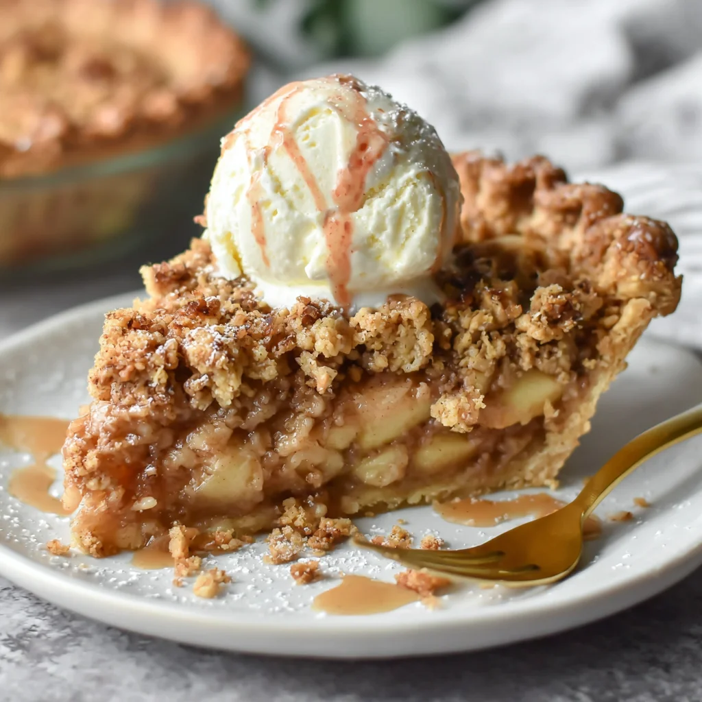 Apple Crumble Pie: A Warm and Cozy Autumn Delight
