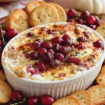 Baked Cranberry Cream Cheese Dip