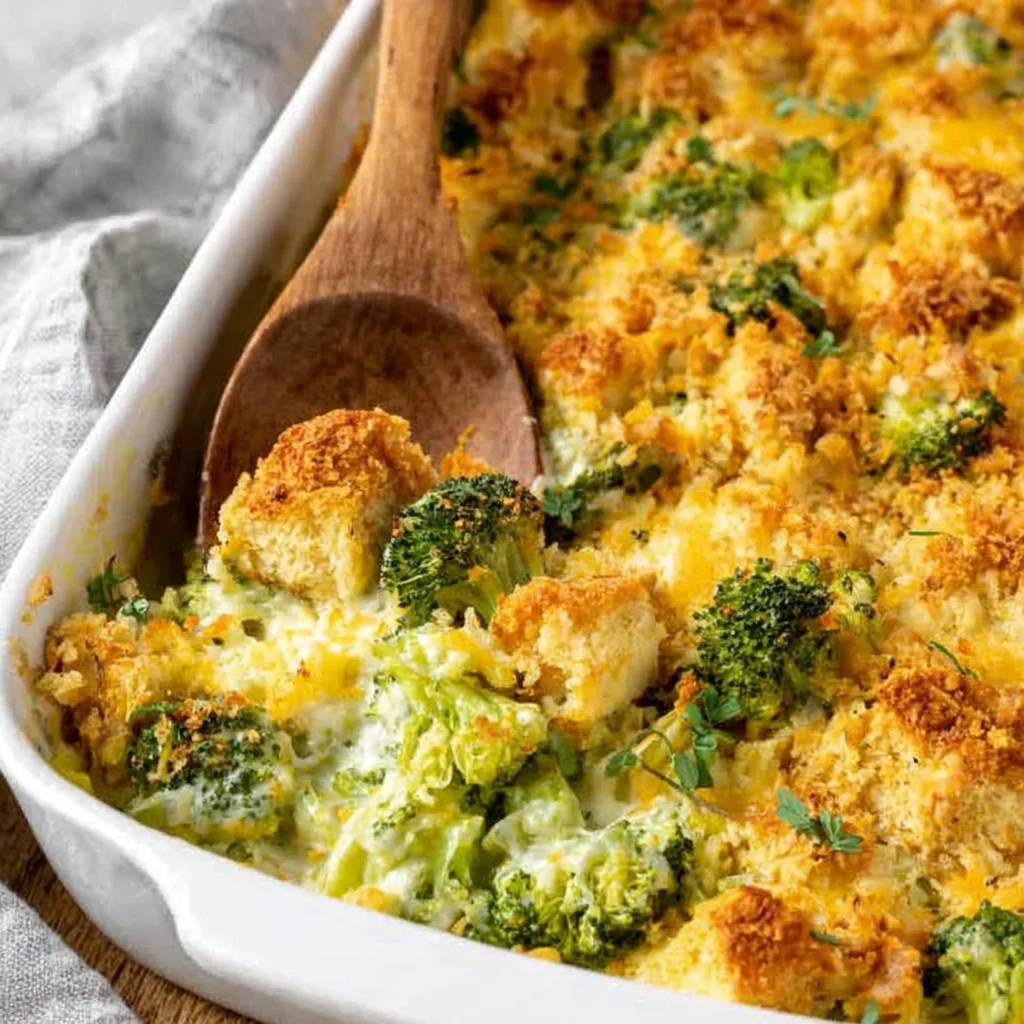 The Ultimate Classic Broccoli Casserole: Long, Easy, and Cheesy Comfort Food