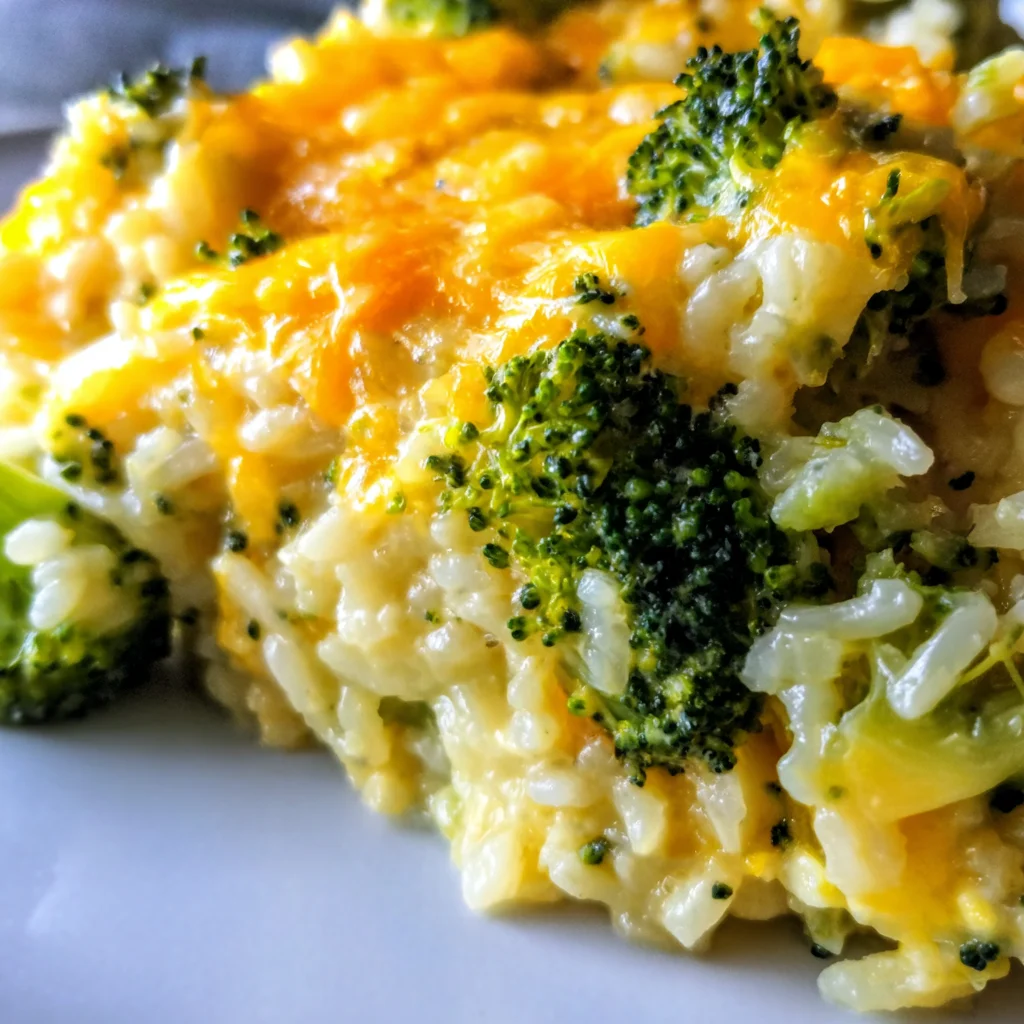 Broccoli Cheese Rice Casserole: A Creamy, Cheesy Comfort Food Classic