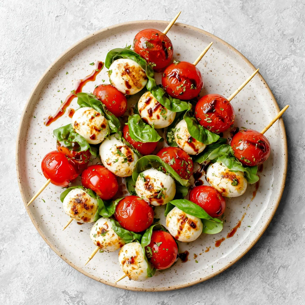 Caprese Skewers: A Taste of Italy in Every Bite
