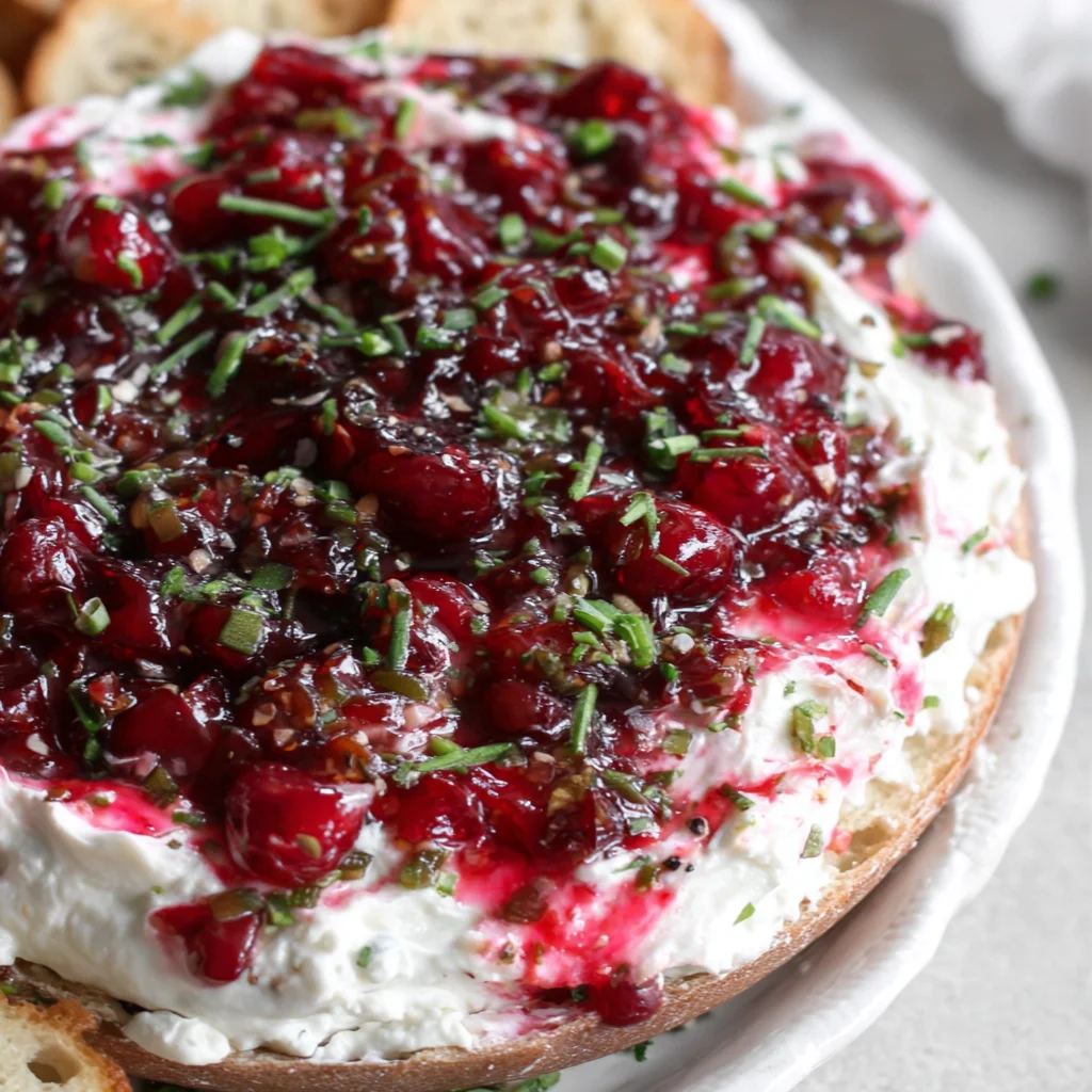 Cranberry Jalapeno Dip