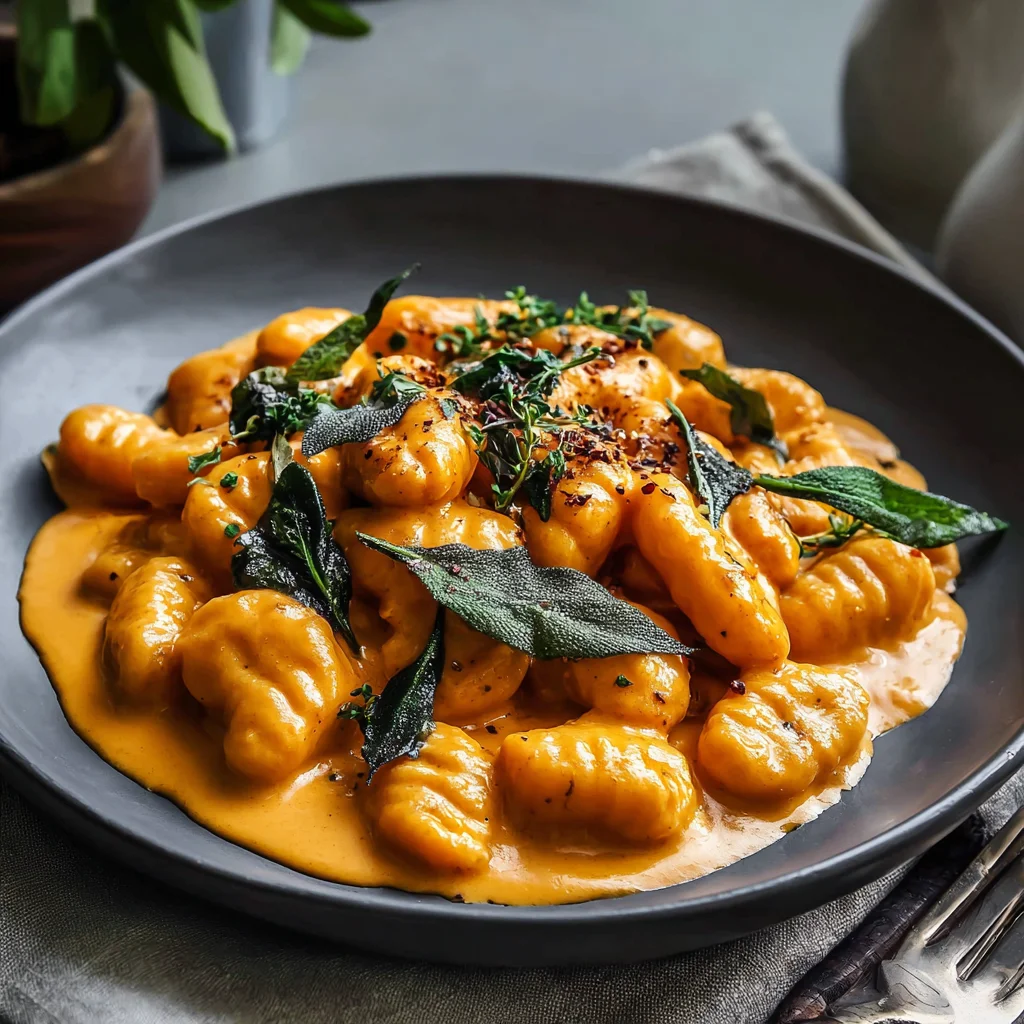 Creamy Pumpkin Gnocchi Delight