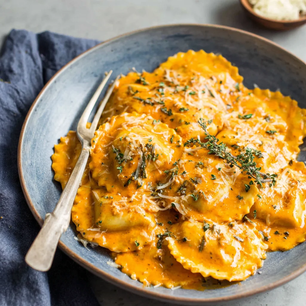 Creamy Pumpkin Ravioli: A Fall Feast for Your Taste Buds