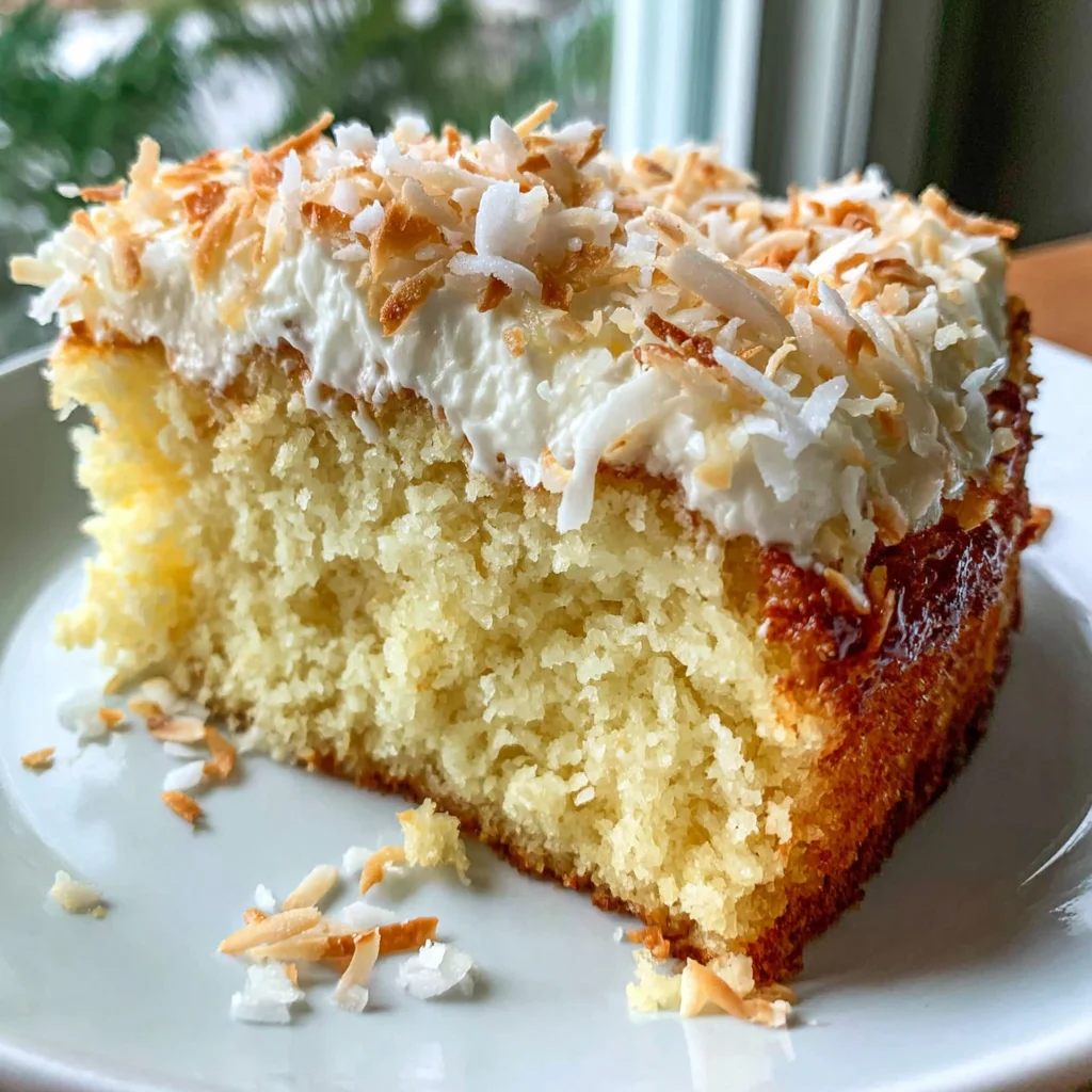 The Ultimate Creme of Coconut Cake: A Tropical, Moist, and Indulgent Recipe
