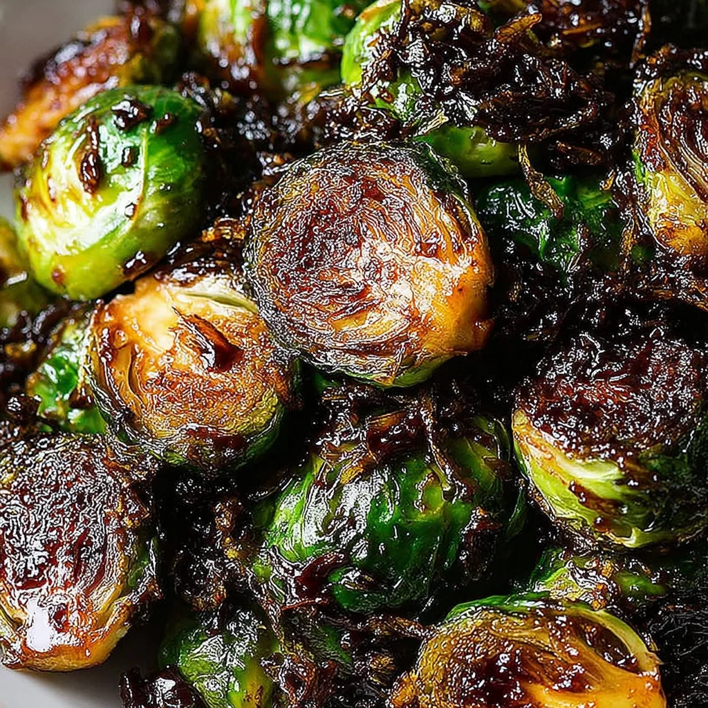 The Ultimate Side Dish: Crispy Honey Balsamic Brussels Sprouts Recipe