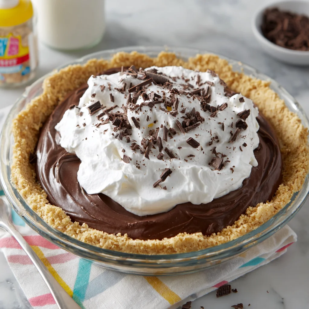 Easy Chocolate Pudding Pie: A Decadently Simple Dessert