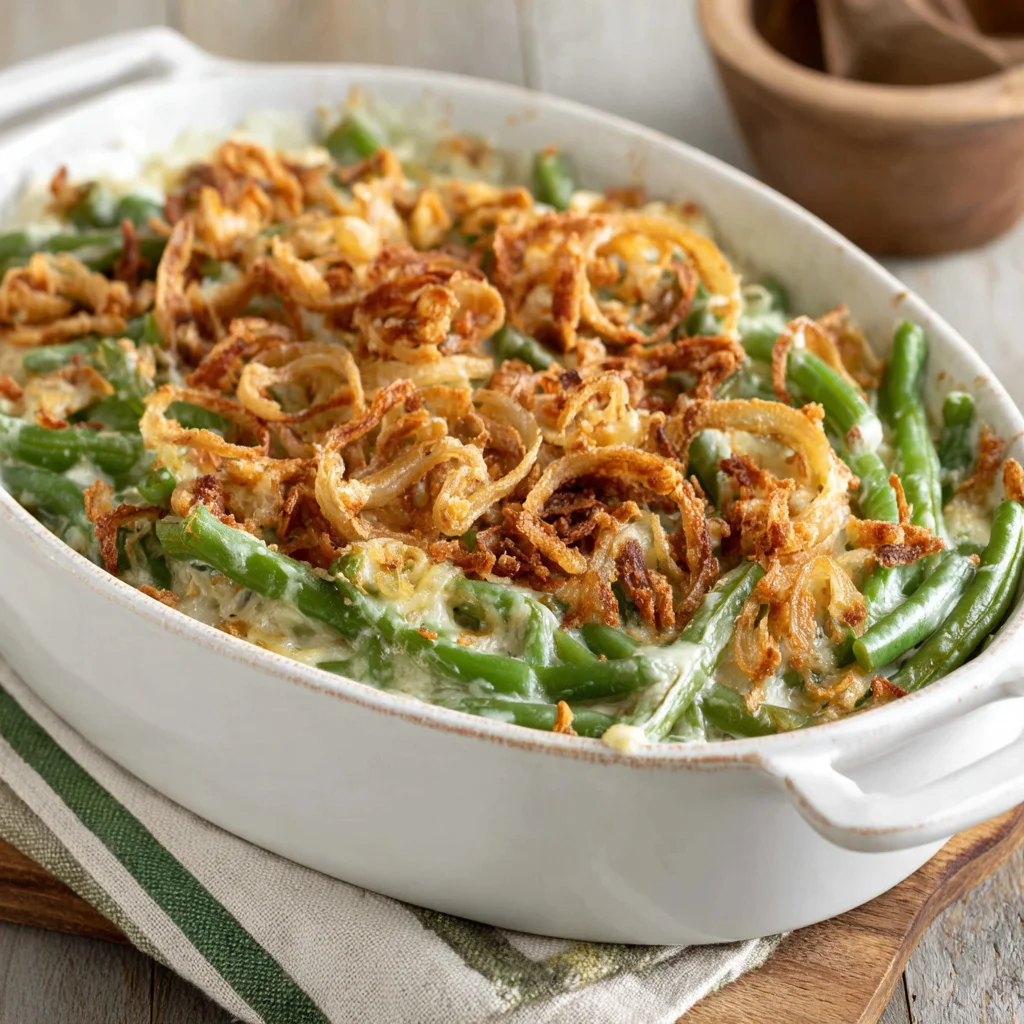 Green Bean Casserole with Cream Cheese: A Creamy Dream