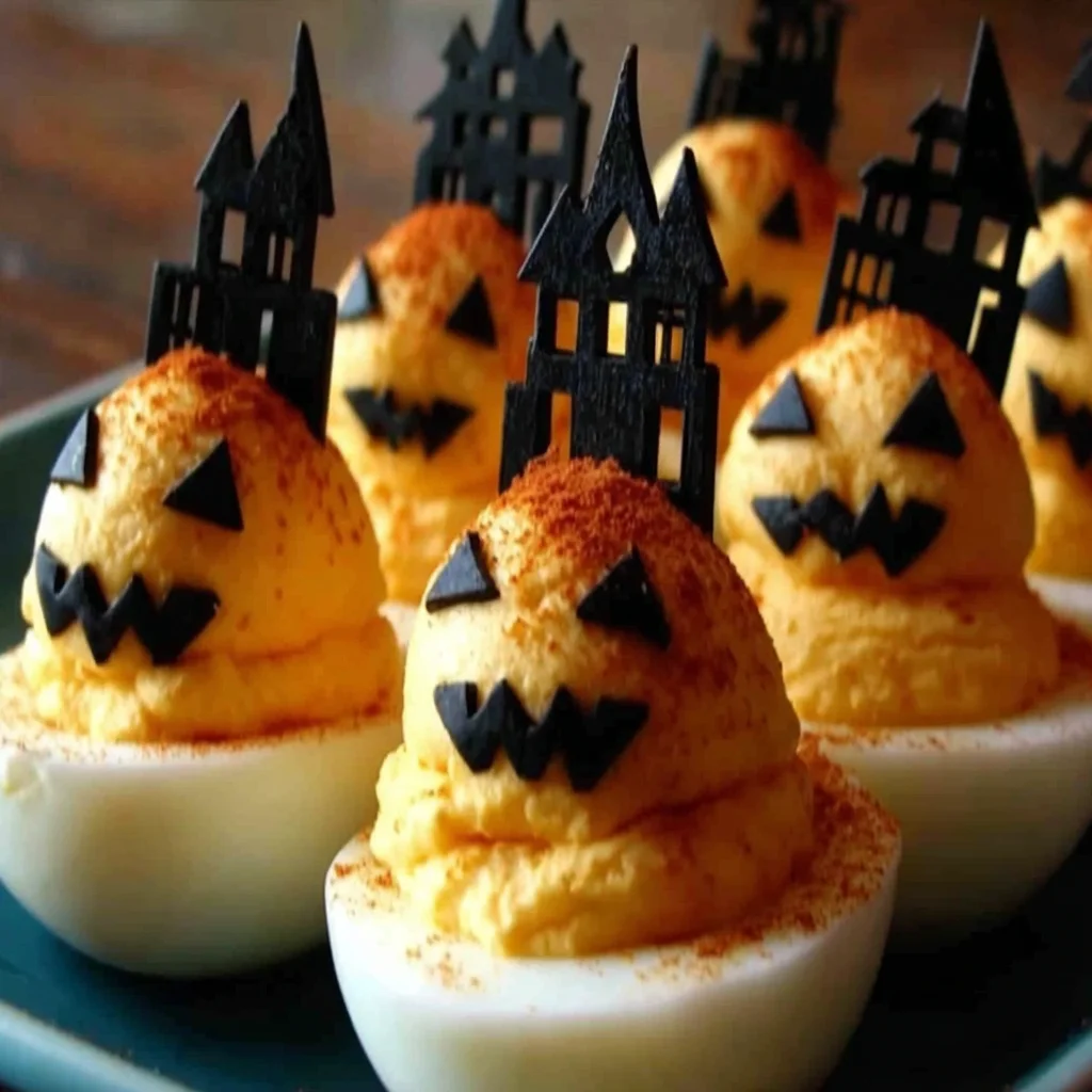 Halloween Deviled Eggs: A Spooktacularly Delicious Recipe