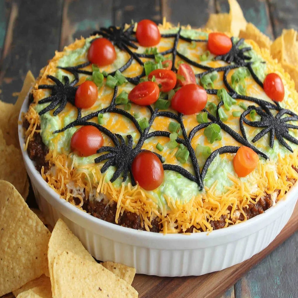 Halloween Taco Dip: A Spooktacularly Delicious Party Appetizer