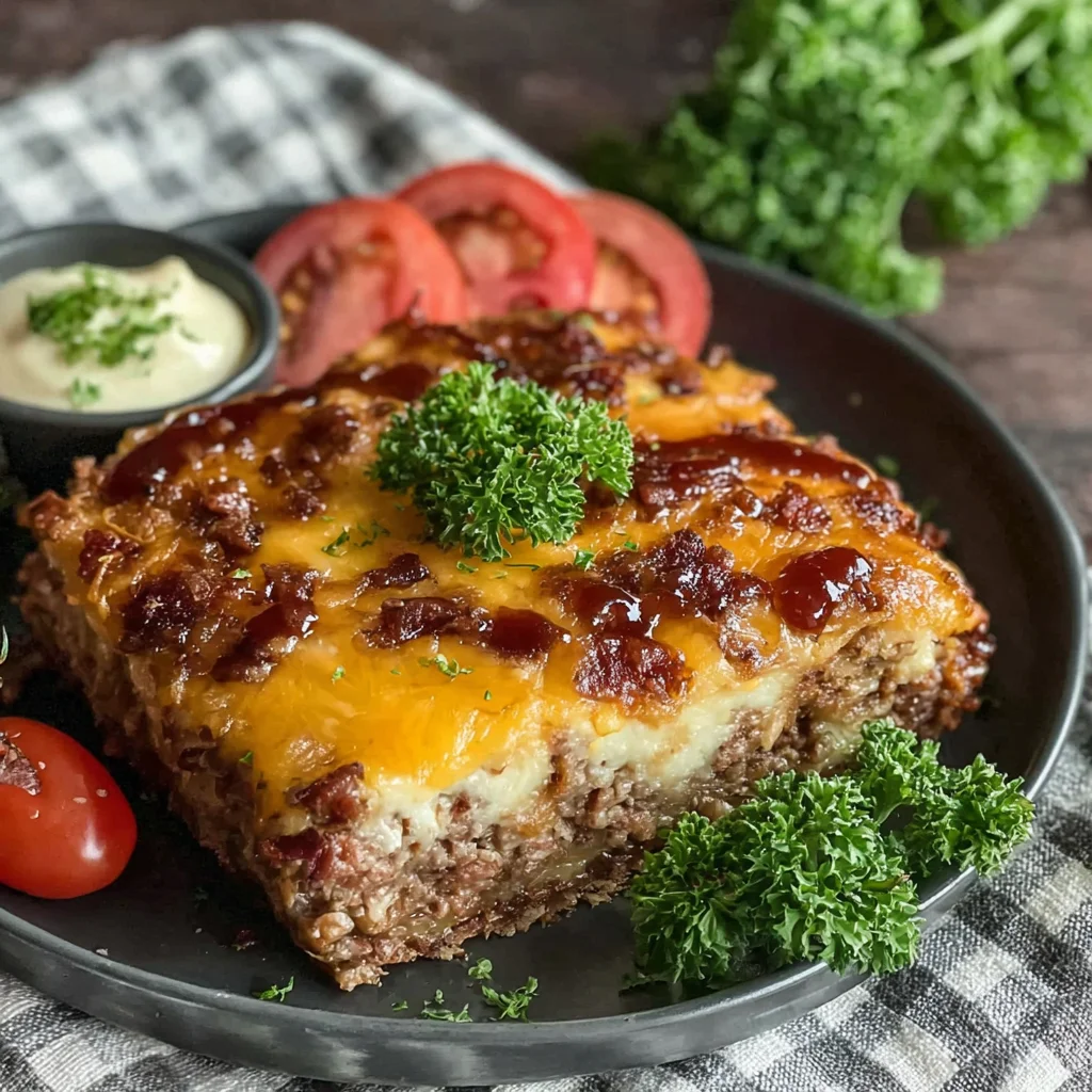 Low-Carb Bacon Cheeseburger Casserole: The Ultimate Keto Comfort Food Dinner