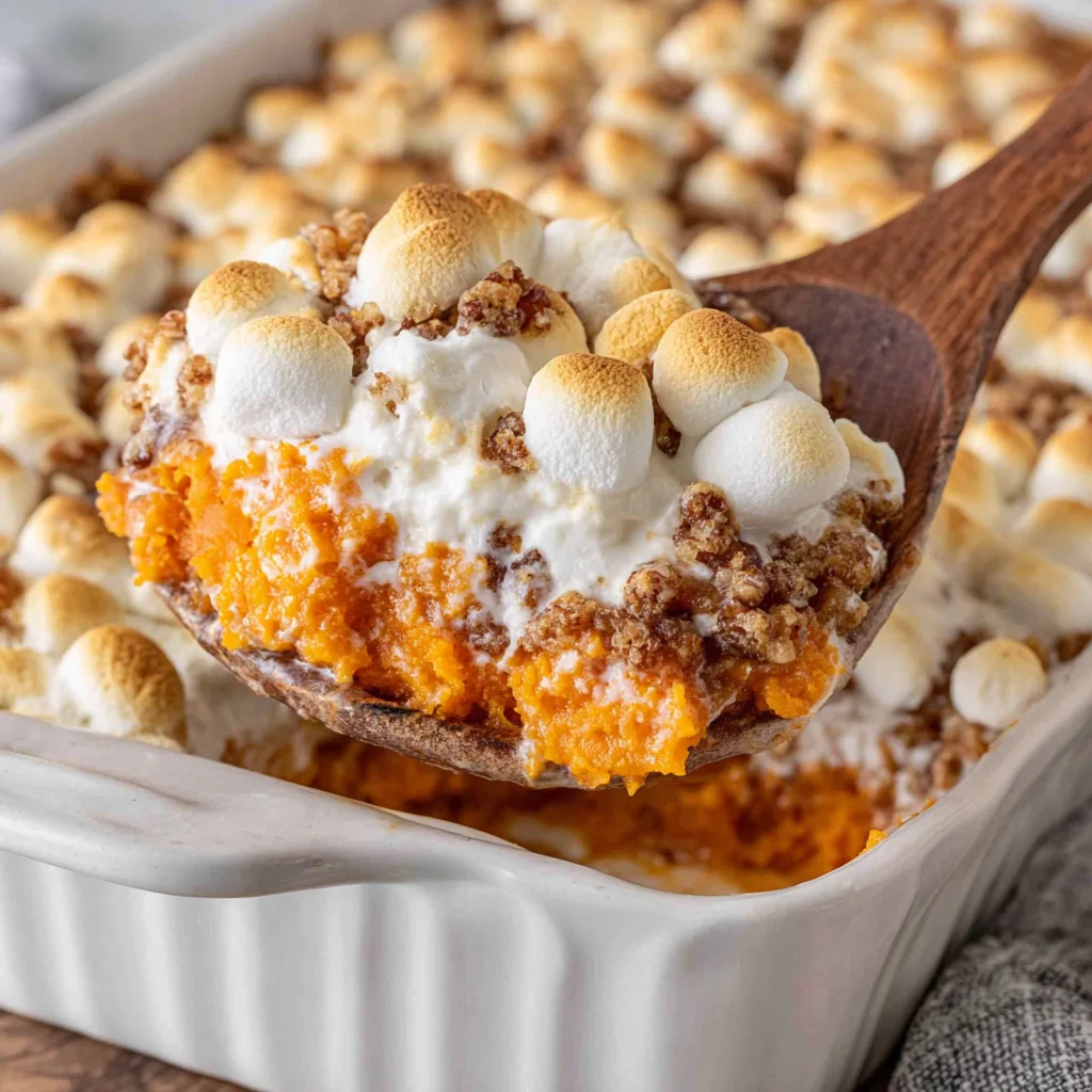 Sweet Potato Casserole with Marshmallows: A Thanksgiving Classic Reimagined