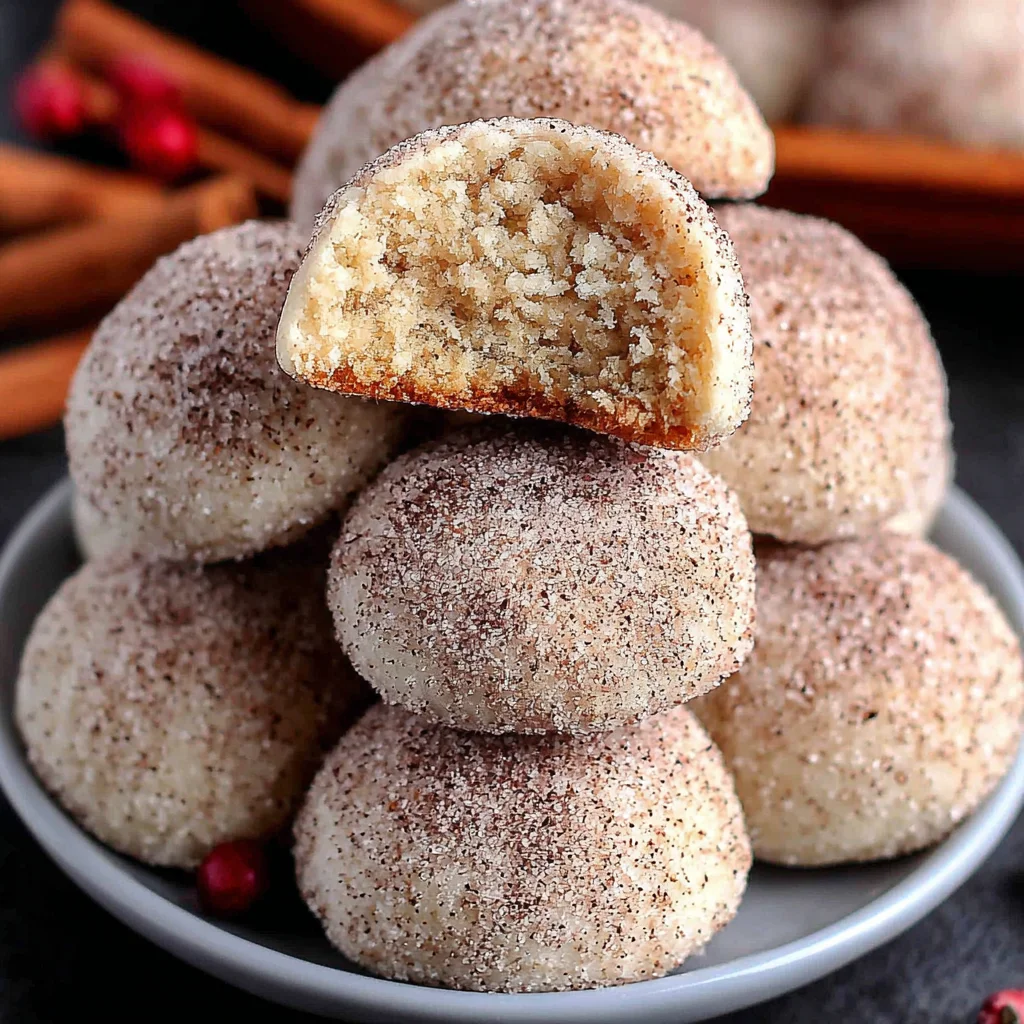 The Ultimate Recipe for Irresistible Cinnamon Sugar Snowball Cookies