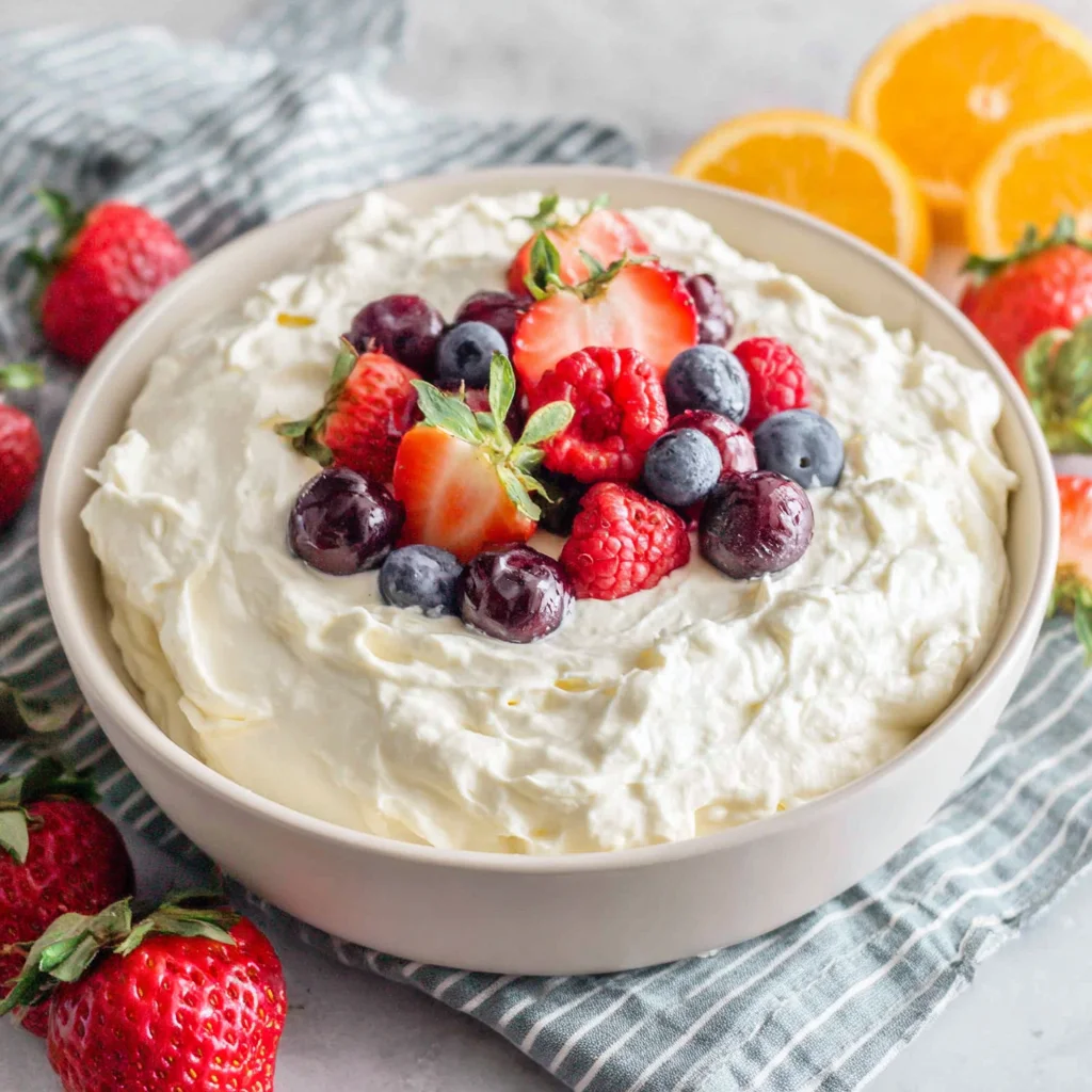 The Ultimate Creamy Vanilla Fruit Dip Recipe: Light, Fluffy, and Perfect for Any Occasion