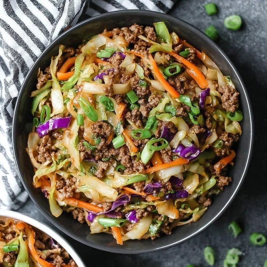 The Ultimate High Protein Egg Roll In A Bowl Recipe: Quick, Healthy, and Flavor-Packed