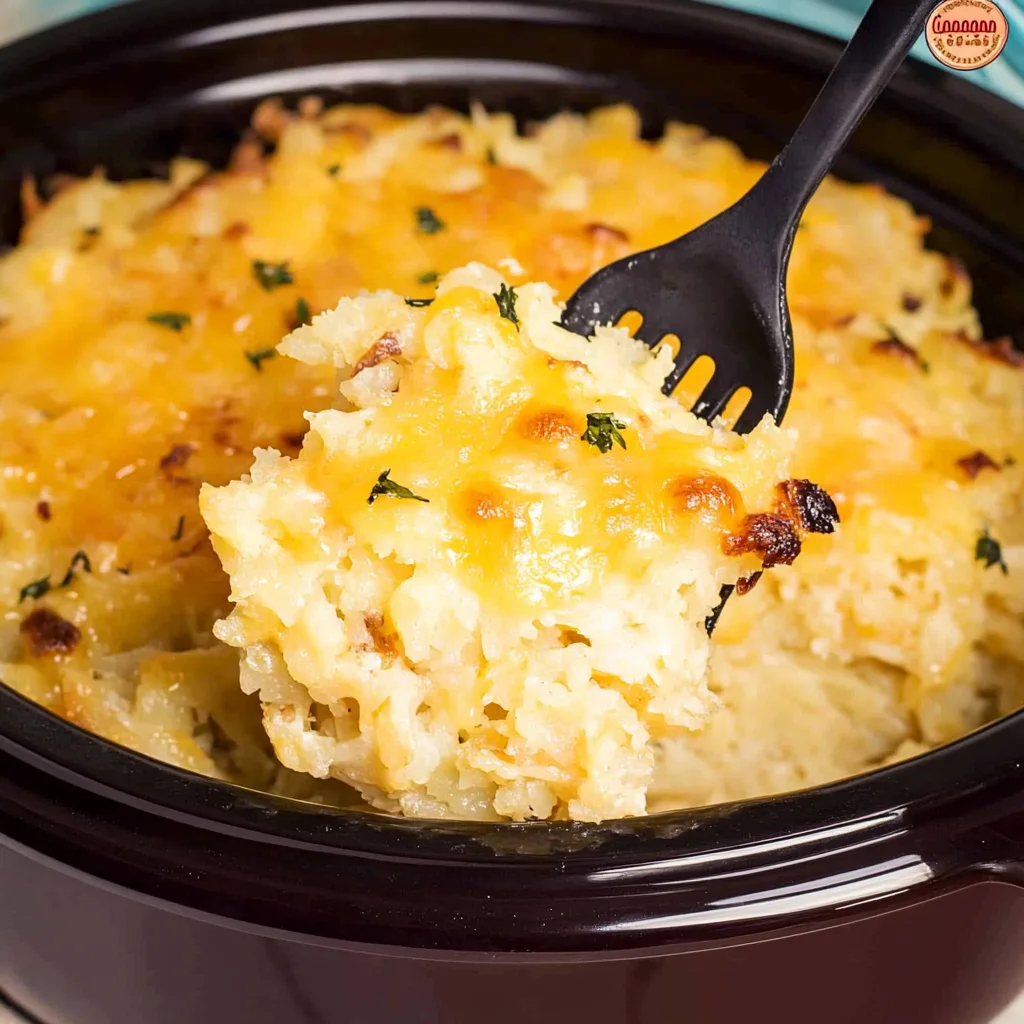 Crock Pot Hash Brown Casserole Recipe (Easy and Delicious!)