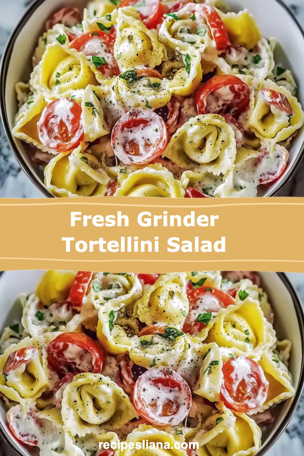 Fresh Grinder Tortellini Salad