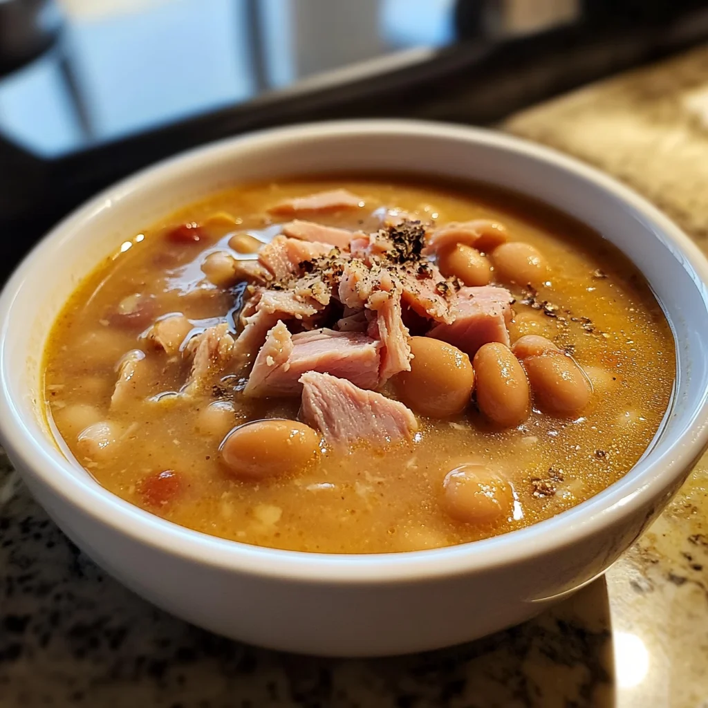 Hearty Ham and Bean Soup Recipe