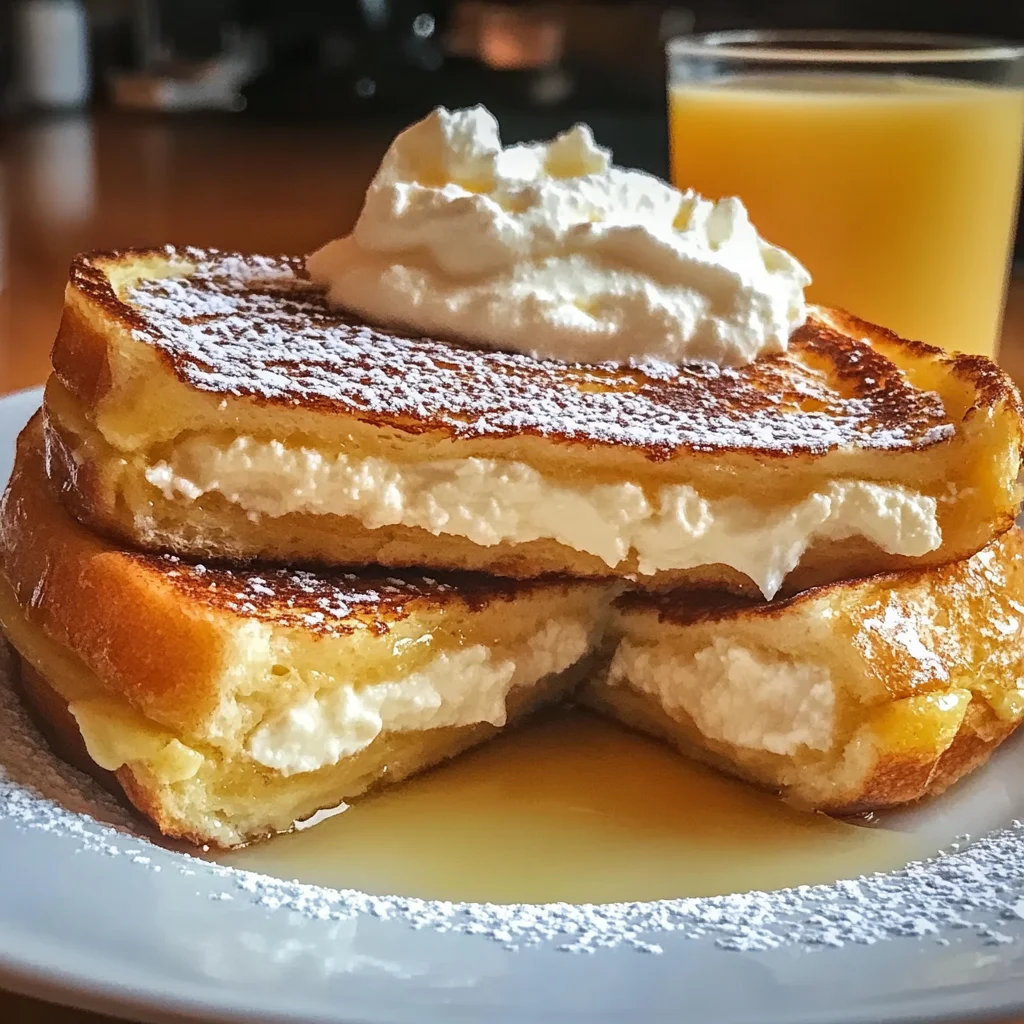 Stuffed Cream Cheese French Toast Recipe (Easy and Delicious!)