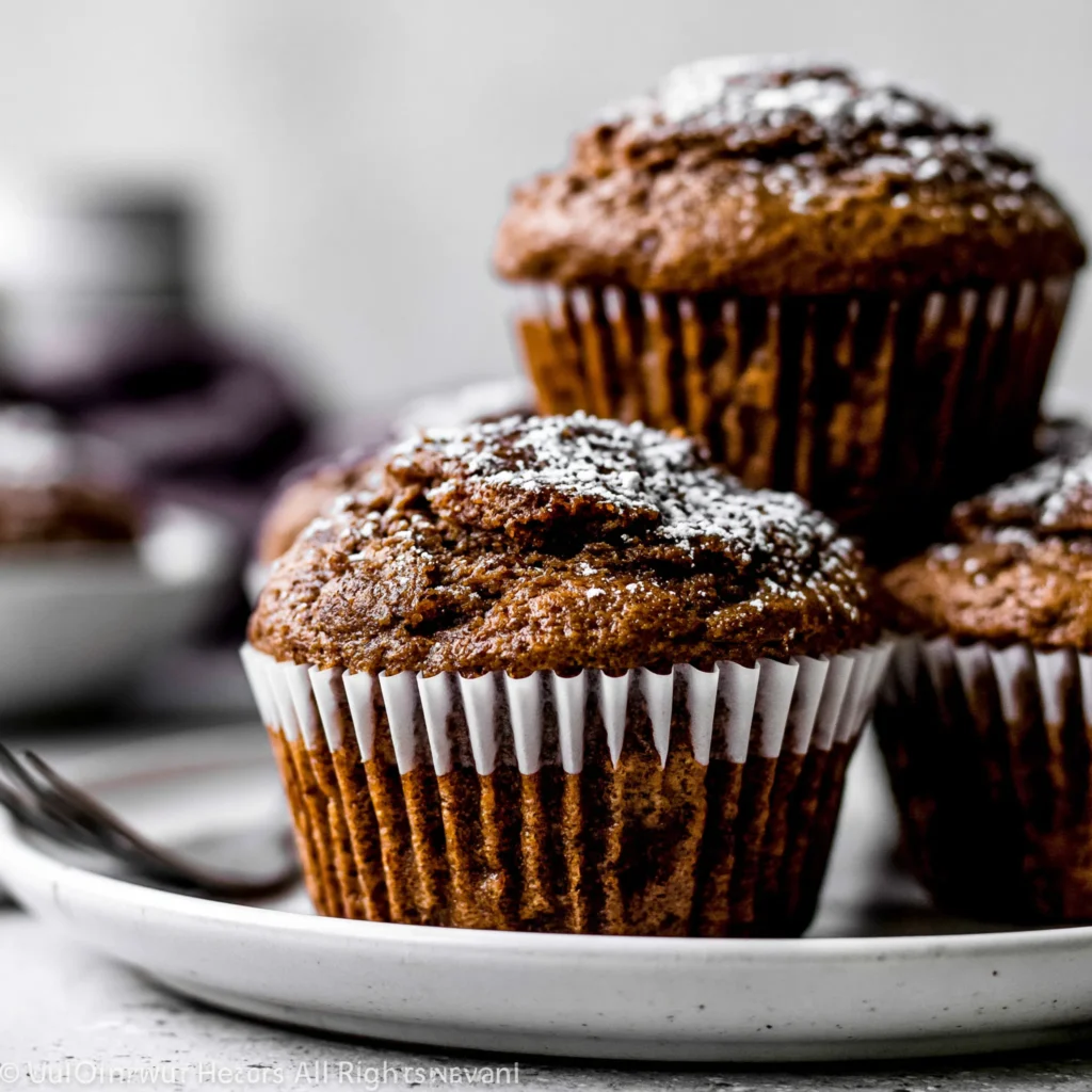 Autumn Spice Gingerbread Muffins Recipe (Perfect for Fall!)