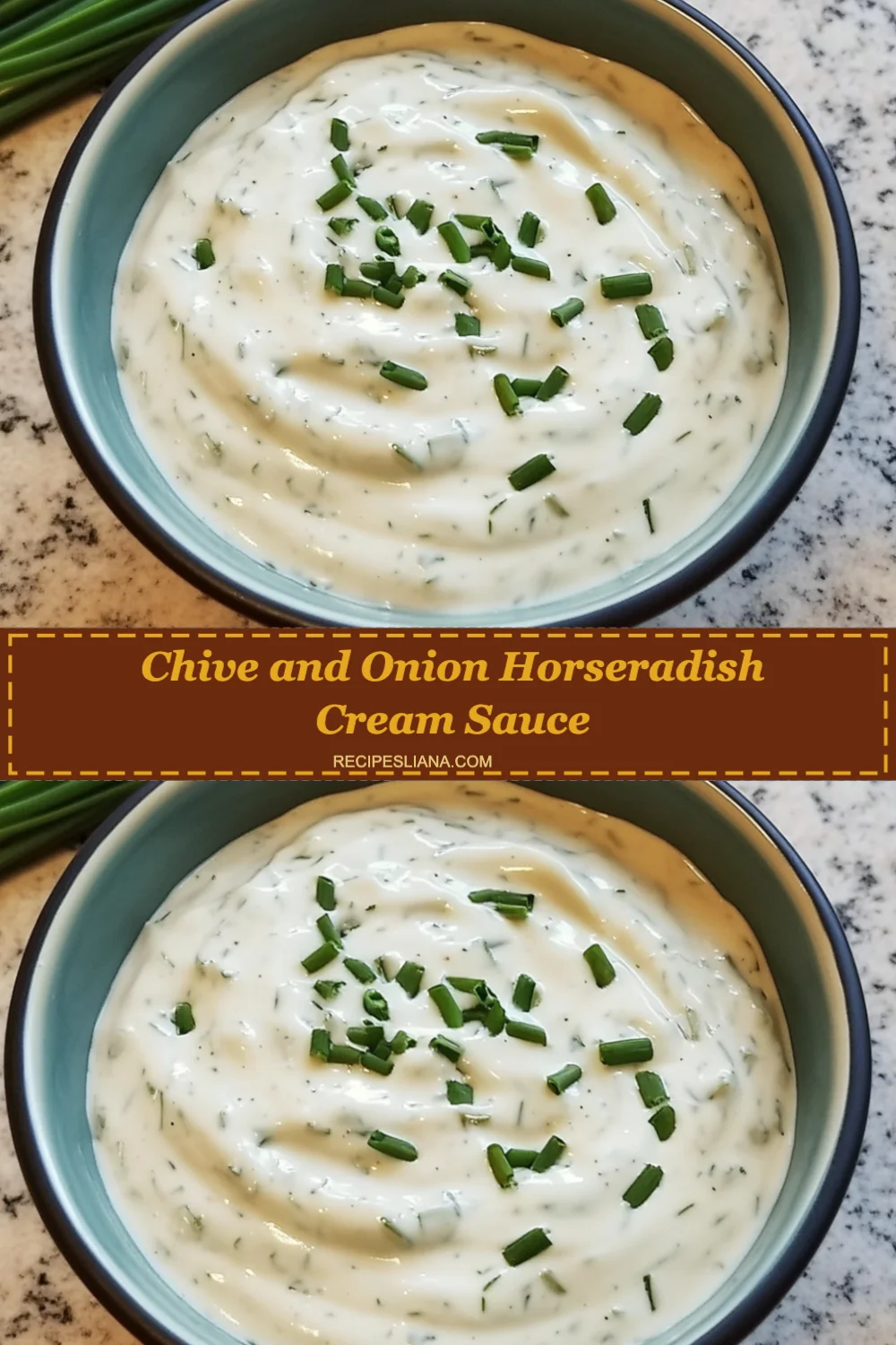 Chive and Onion Horseradish Cream Sauce Recipe