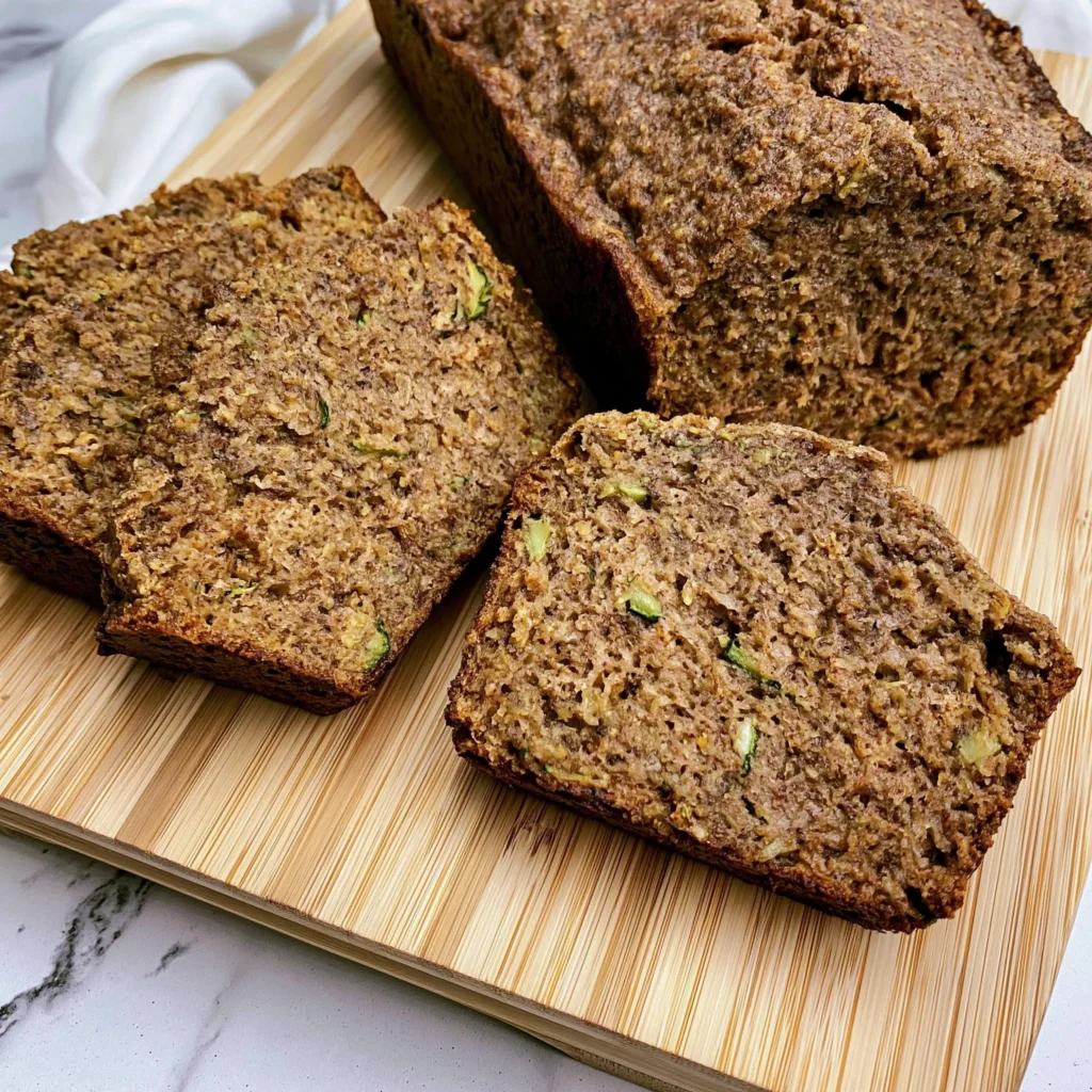 Cinnamon Spiced Moist Zucchini Bread Recipe