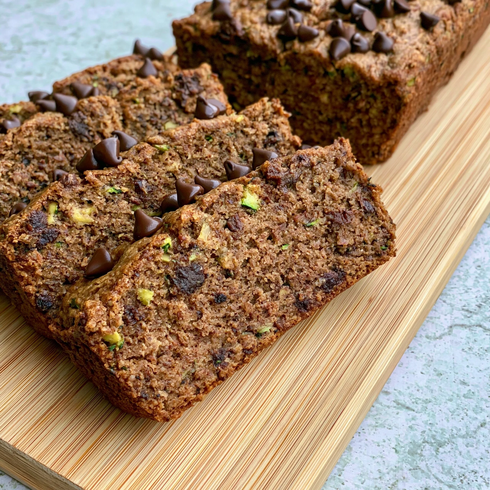 Easy Chocolate Chip Zucchini Bread Recipe