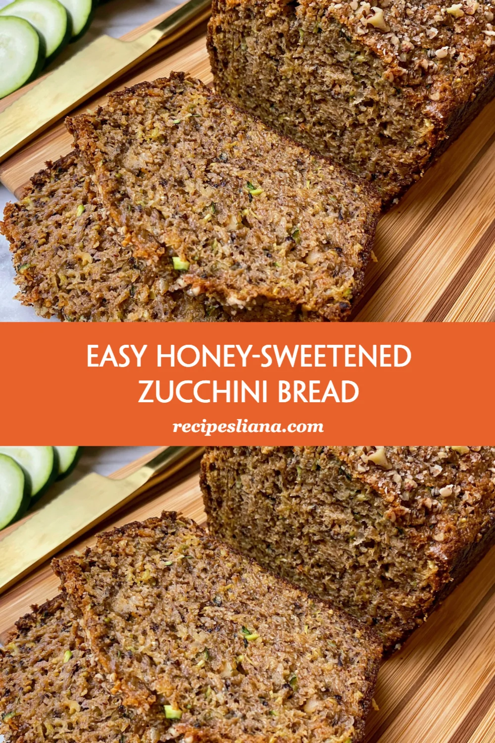 Delicious Easy Honey-Sweetened Zucchini Bread Recipe You'll Love to Bake!